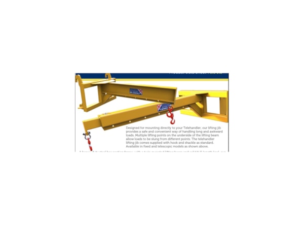 Brat manipulare CONTACT Brat manipulare telescopic TELE JIB QH-CMX-4.0-M de vanzare